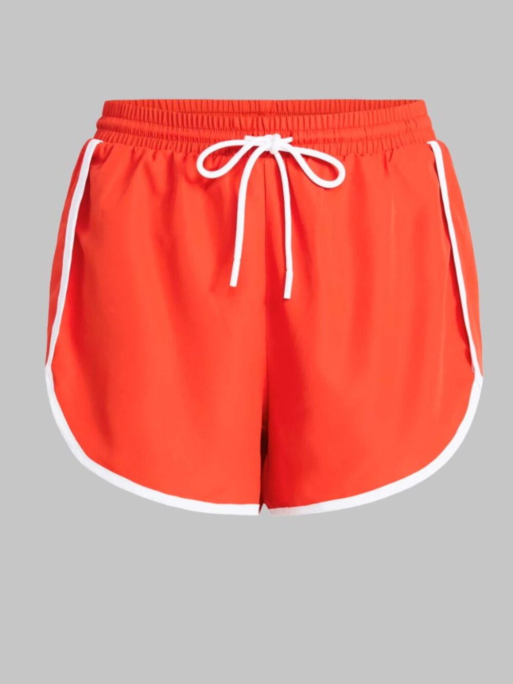 Women's Athletic Works and Piped Running Shorts, Size Medium
